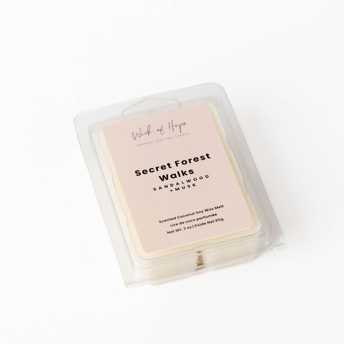 Secret Forest Walks Wax Melt | Sandalwood + Musk