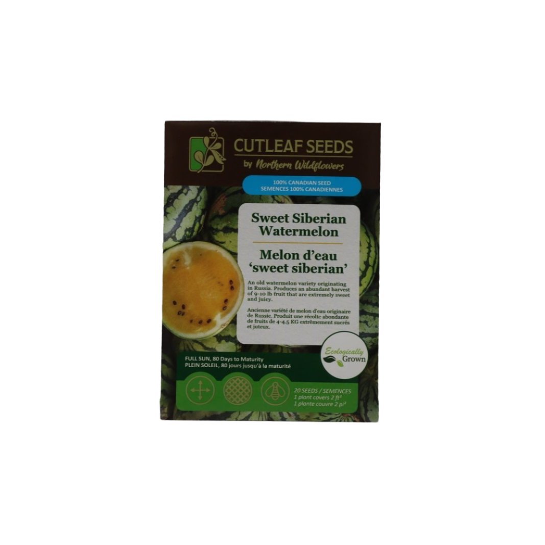 Seeds - Sweet Siberian Watermelon