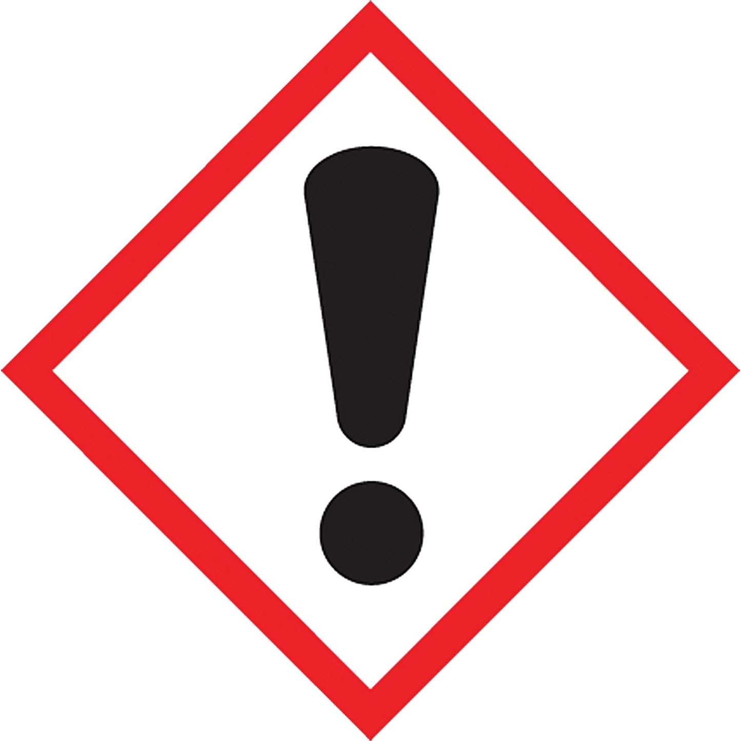 GHS Pictogram Labels, Vinyl, Roll, 2" L x 2" W