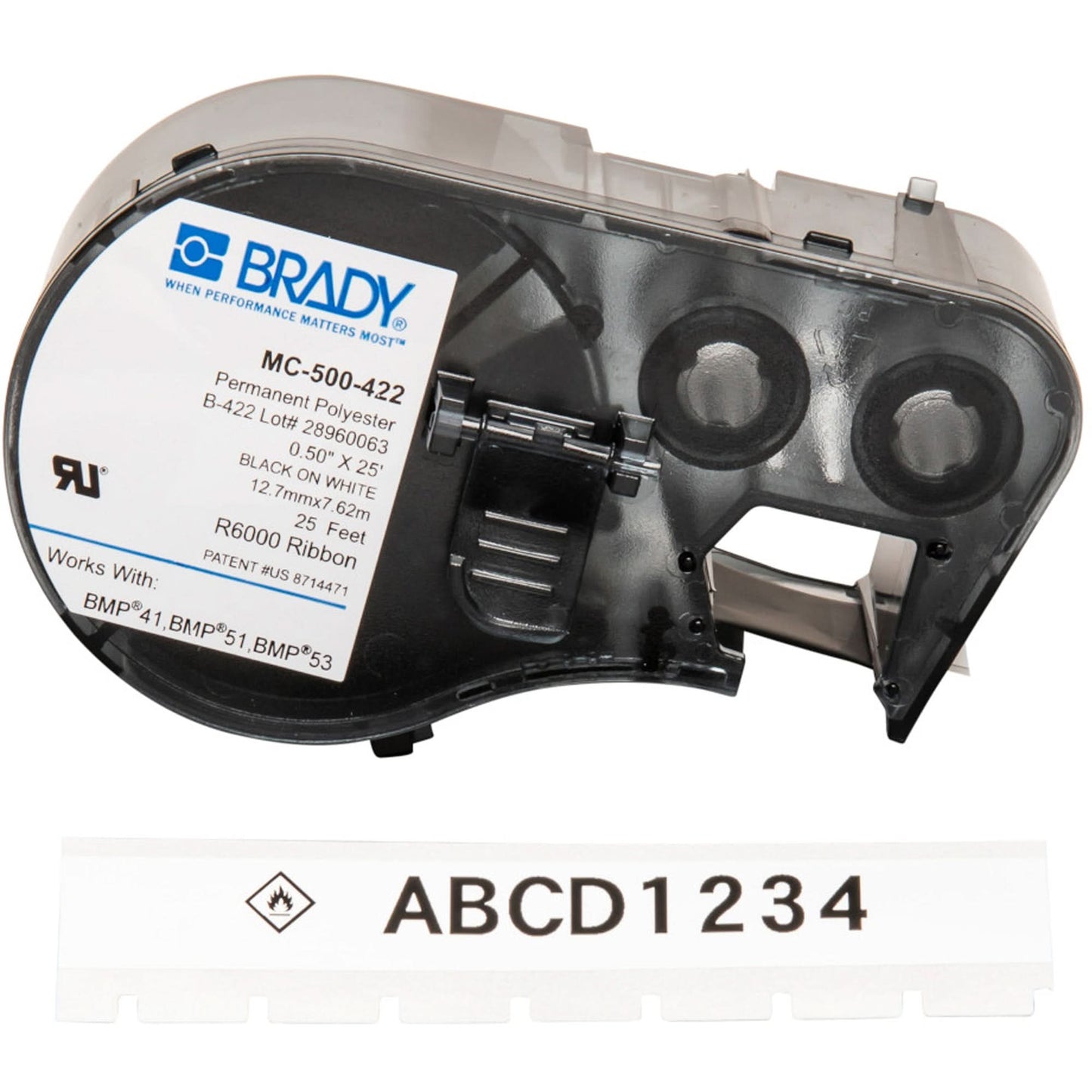 Label Maker Cartridge, Black
