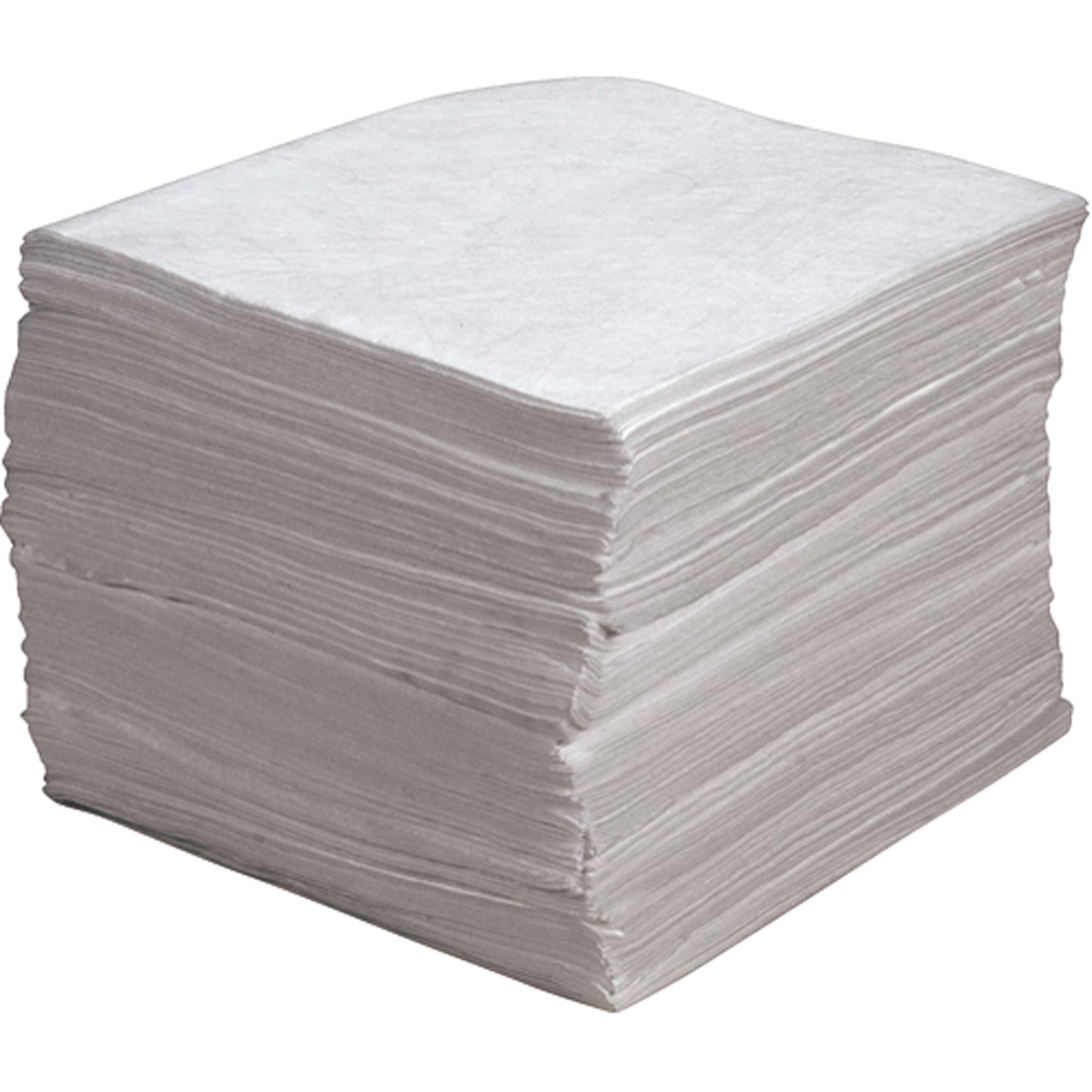Premium Meltblown Sorbent Pads, Oil Only, 15" x 17", 30 gal. Absorbancy
