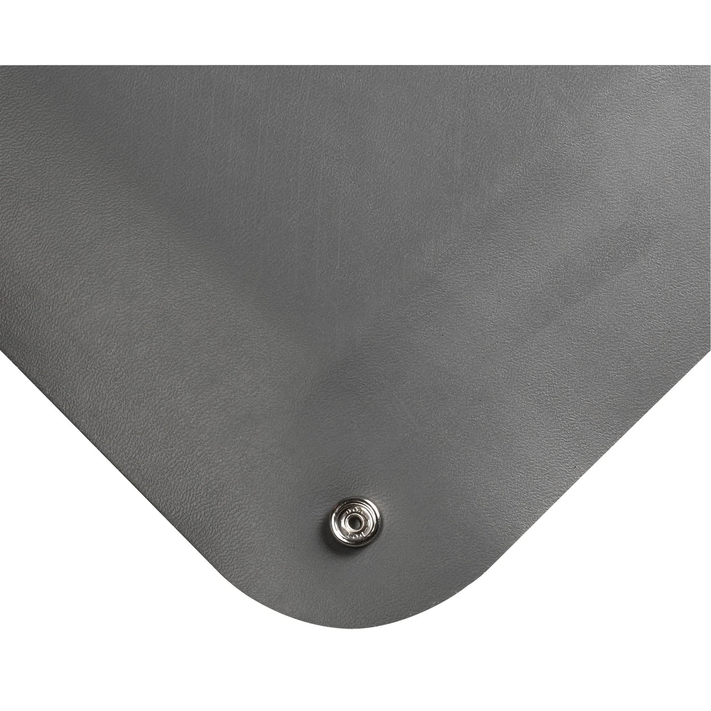 Static Dissipative Anti-Fatigue Mat No.791, 3' W x 10' L x 1/2" T, PVC, Smooth, Grey