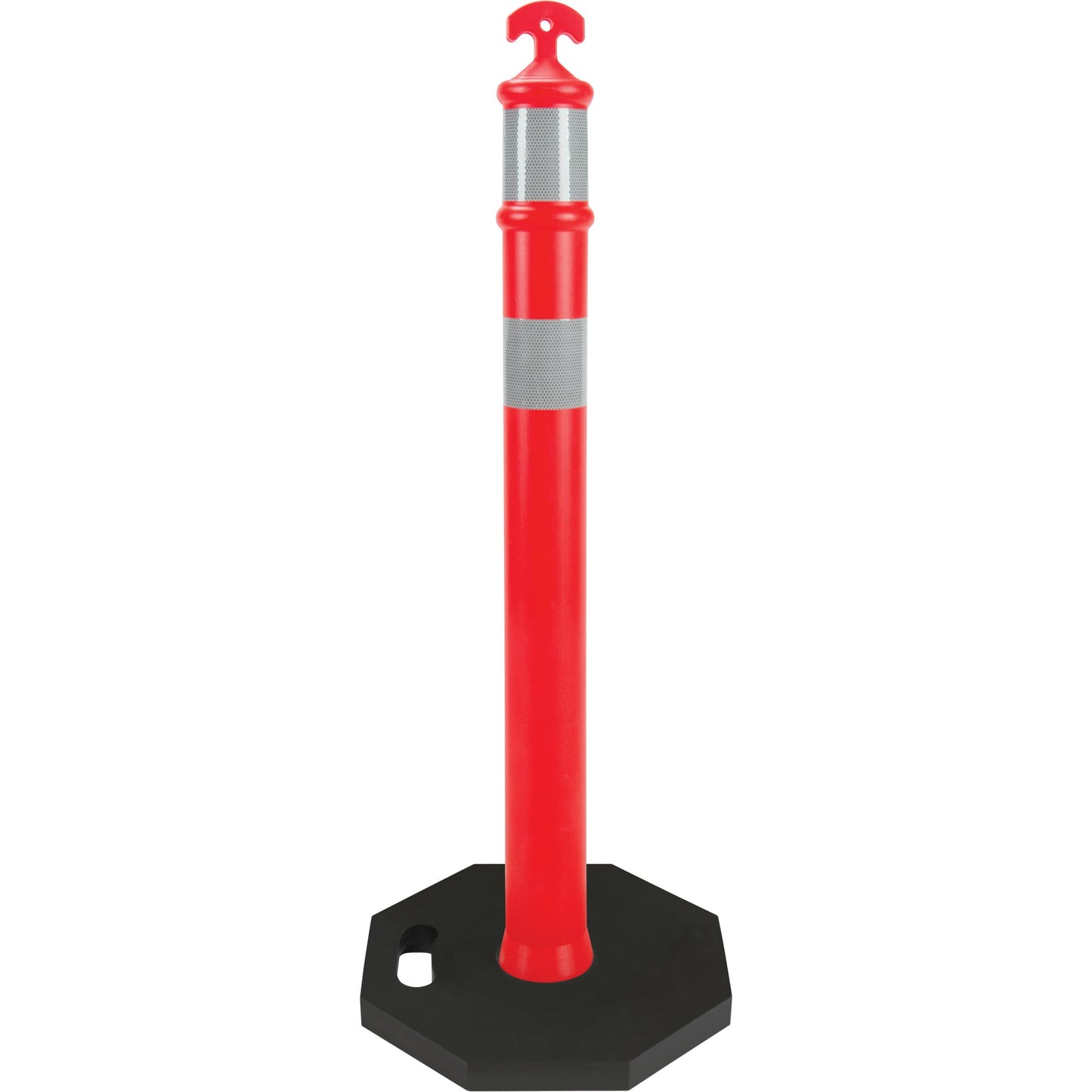 High-Visibility Delineator Post, 42" H, Orange