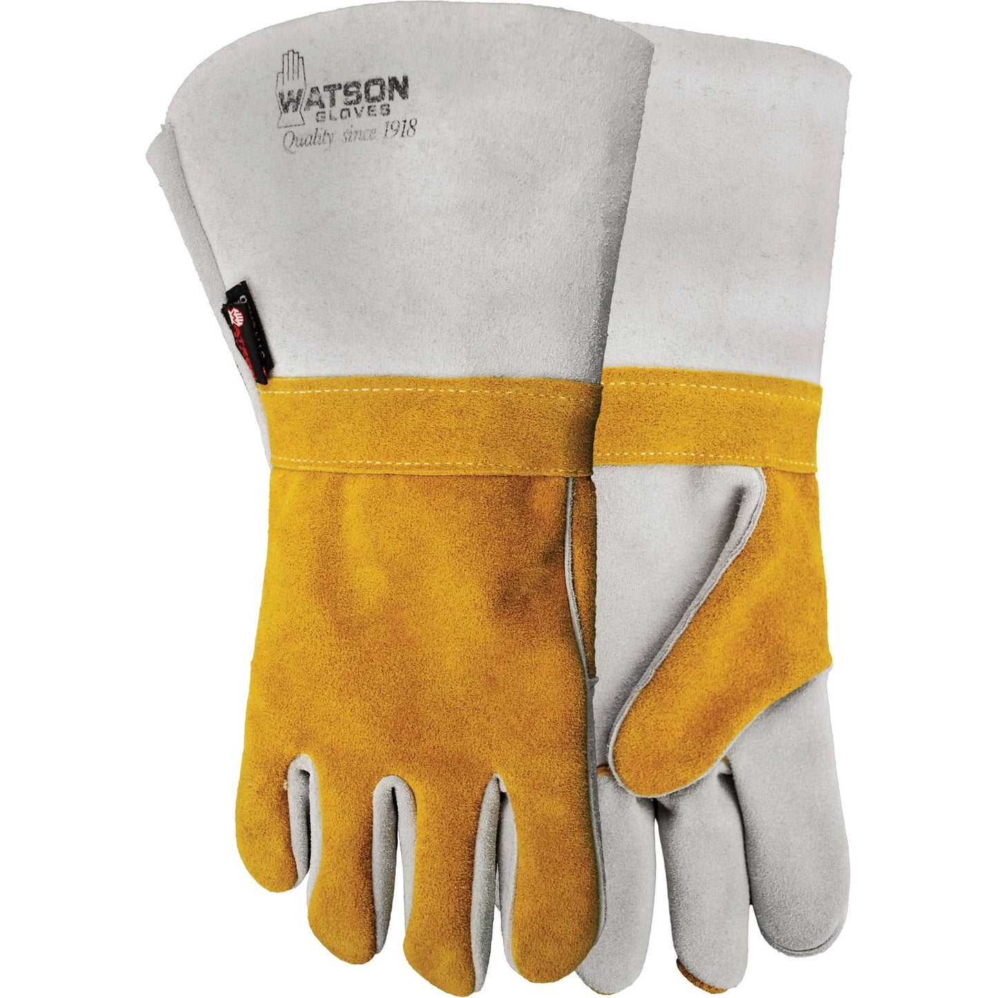 1034 Wopper Welding Gloves, Split Cowhide, Size 12