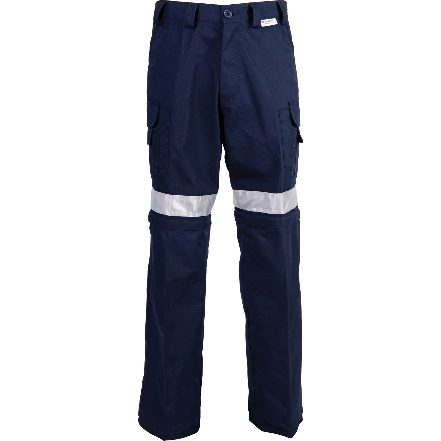 High Visibility Pants, Poly-Cotton, 38, Navy Blue