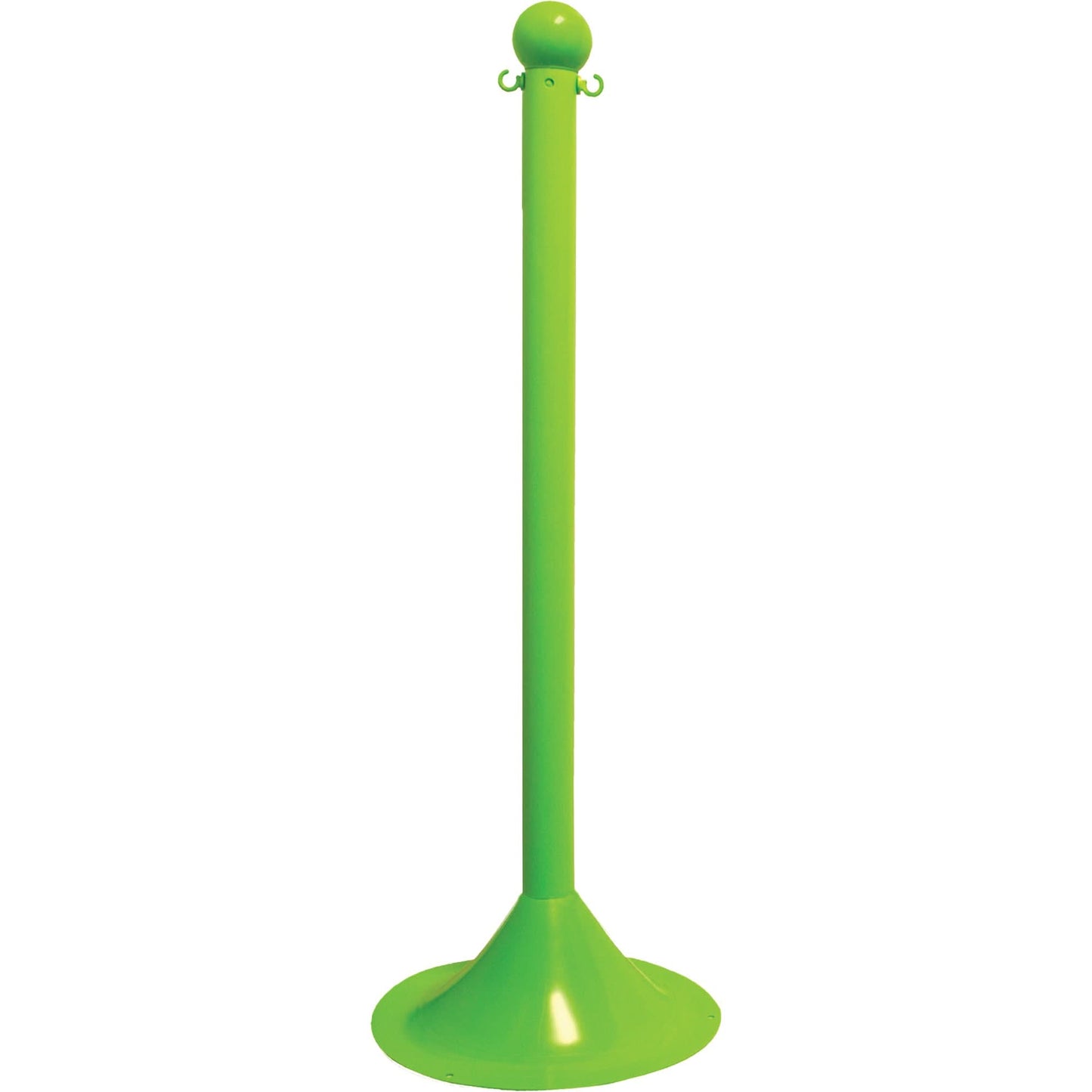Light-Duty Stanchion, 41" High, Green