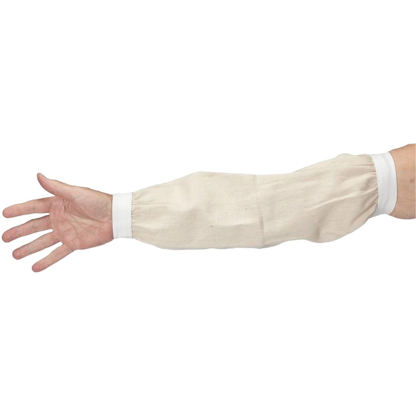 Sleeves, 18", Cotton, White