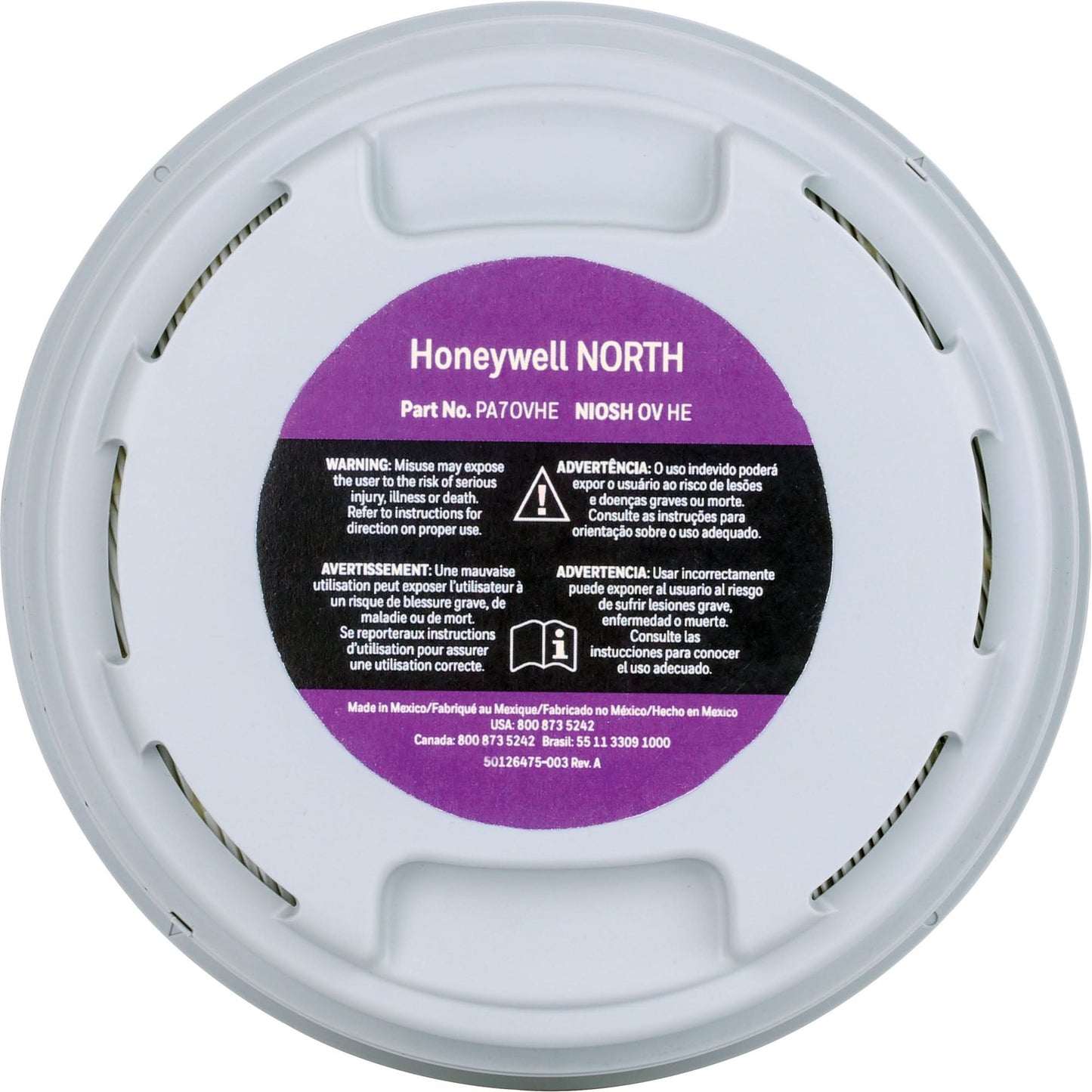 HEPA Filter Cartridge, Organic Vapour