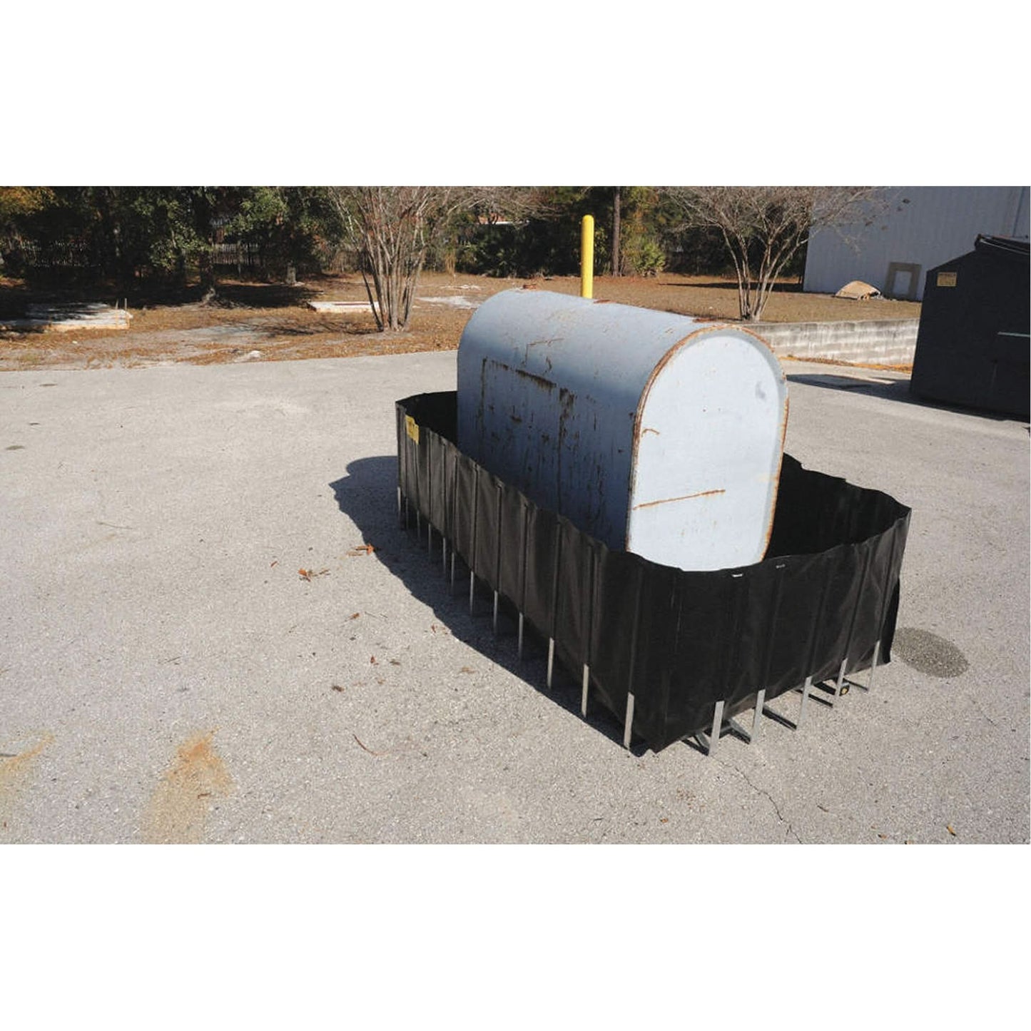 Ultra-1000 Containment Sump® Flexible Fuel Tank Container with Drain, 162" L x 78" W, 1150 US gal. Capacity