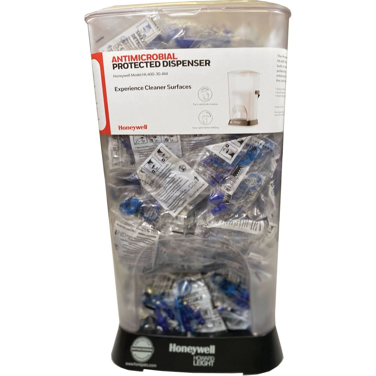 Distributeur de bouchons d'oreille filaires HL400 AM avec recharge de bouchons d'oreille SDT-30