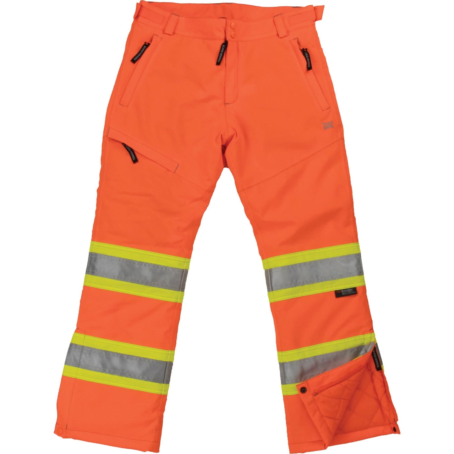 Women’s Insulated Flex Safety Pant, Polyester, Small, High Visibility Orange