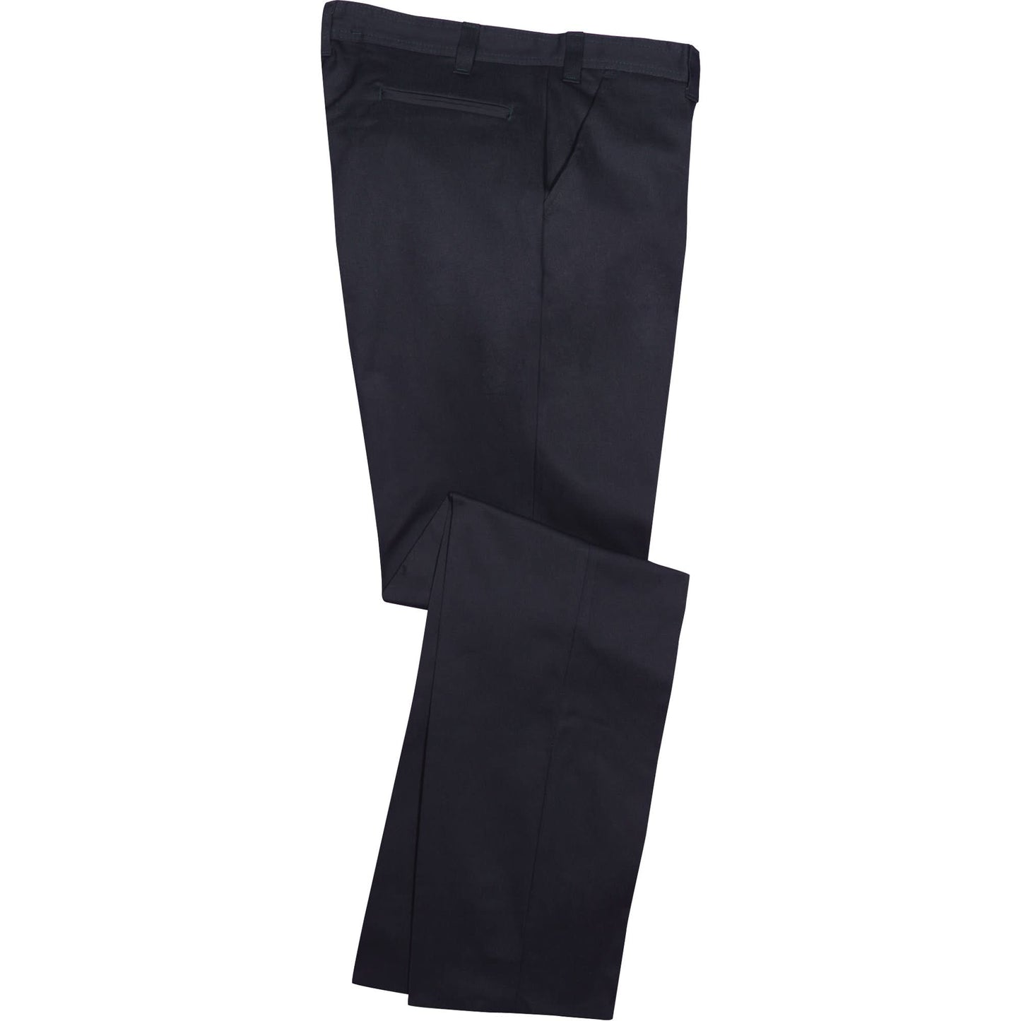 Industrial Work Pants, Cotton, Navy Blue, Size 42, 33 Inseam