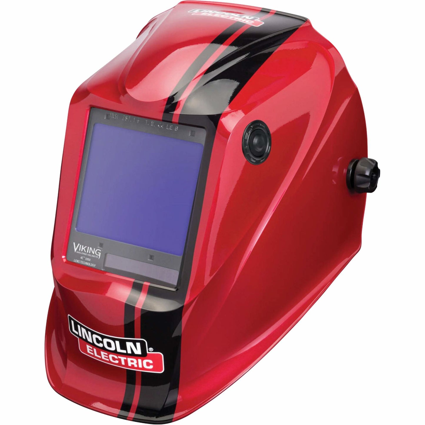 VIKING™ 3350 Code Red® Welding Helmet, 3.74" L x 3.34" W View Area, 5 - 13 Shade Range
