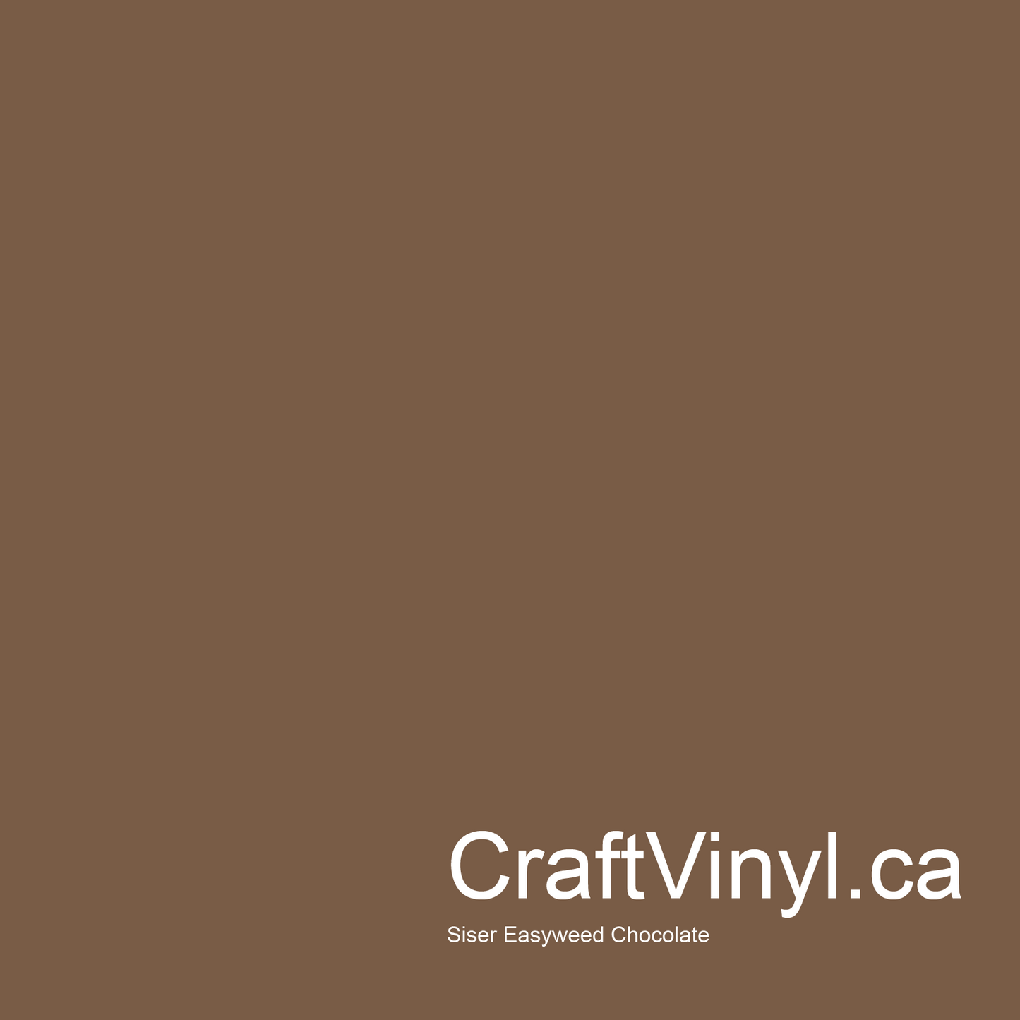 Siser Chocolate Easyweed 12" x 12" sheets