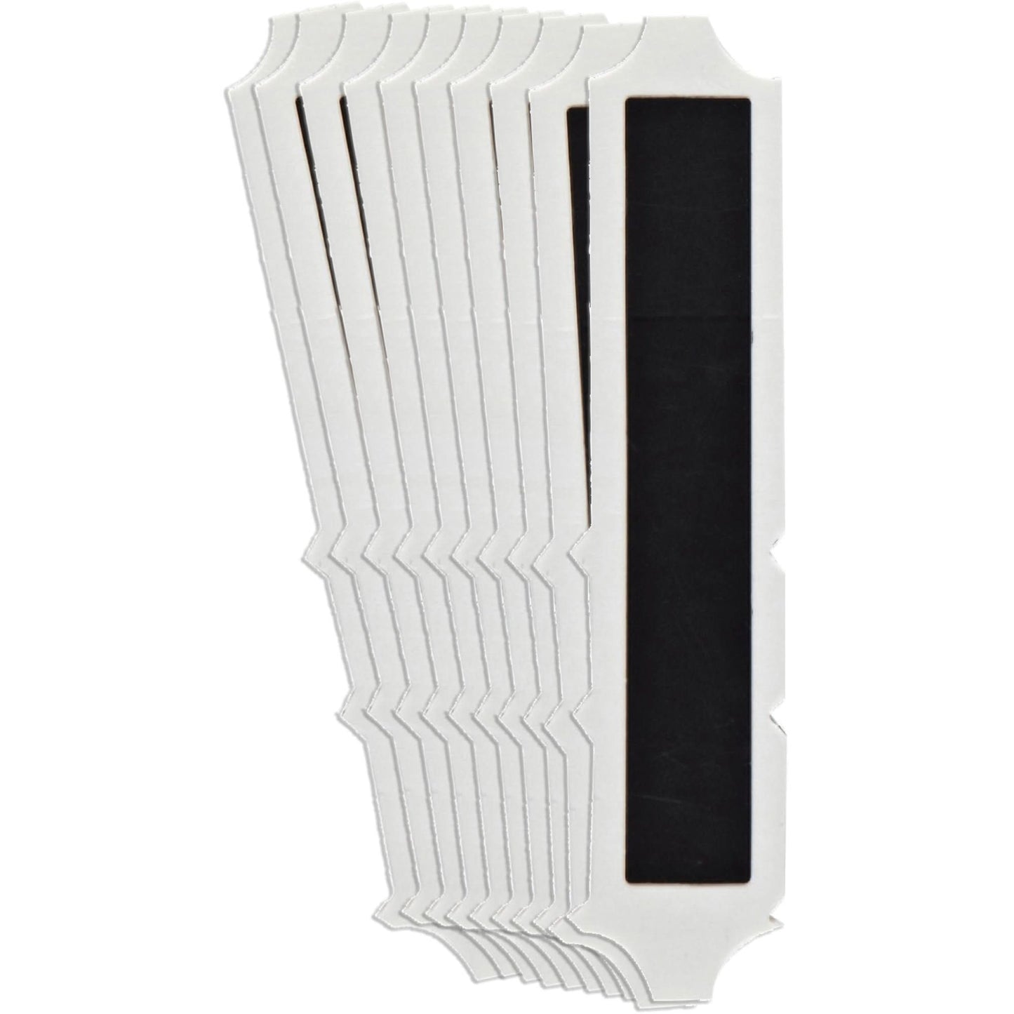 Quick-Align®Individual Gothic Number and Letter Labels, I, 4" H, Black