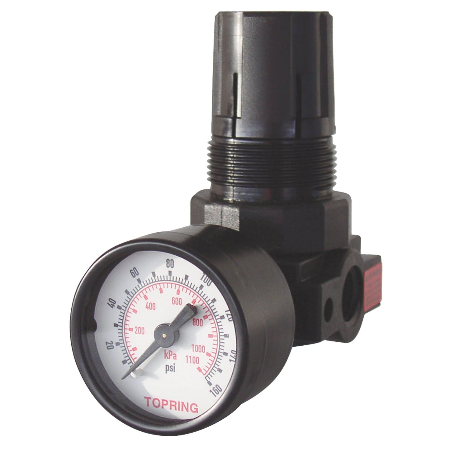 Mini Regulators, 1/4" NPT, 165 PSI Max. PSI, Modular