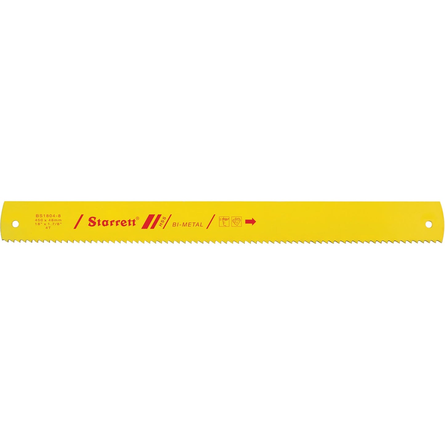 Bluestripe® Power Hacksaw Blade, Bi-Metal, 14" L, 6 TPI