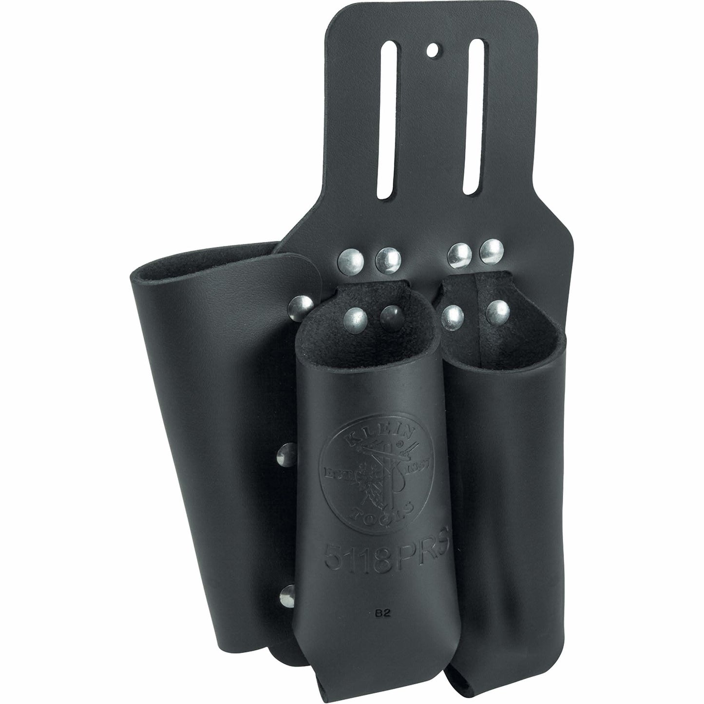 Pliers, Rule & Screwdriver Holder, Multiple Tool Holder, Leather, 3 Pockets