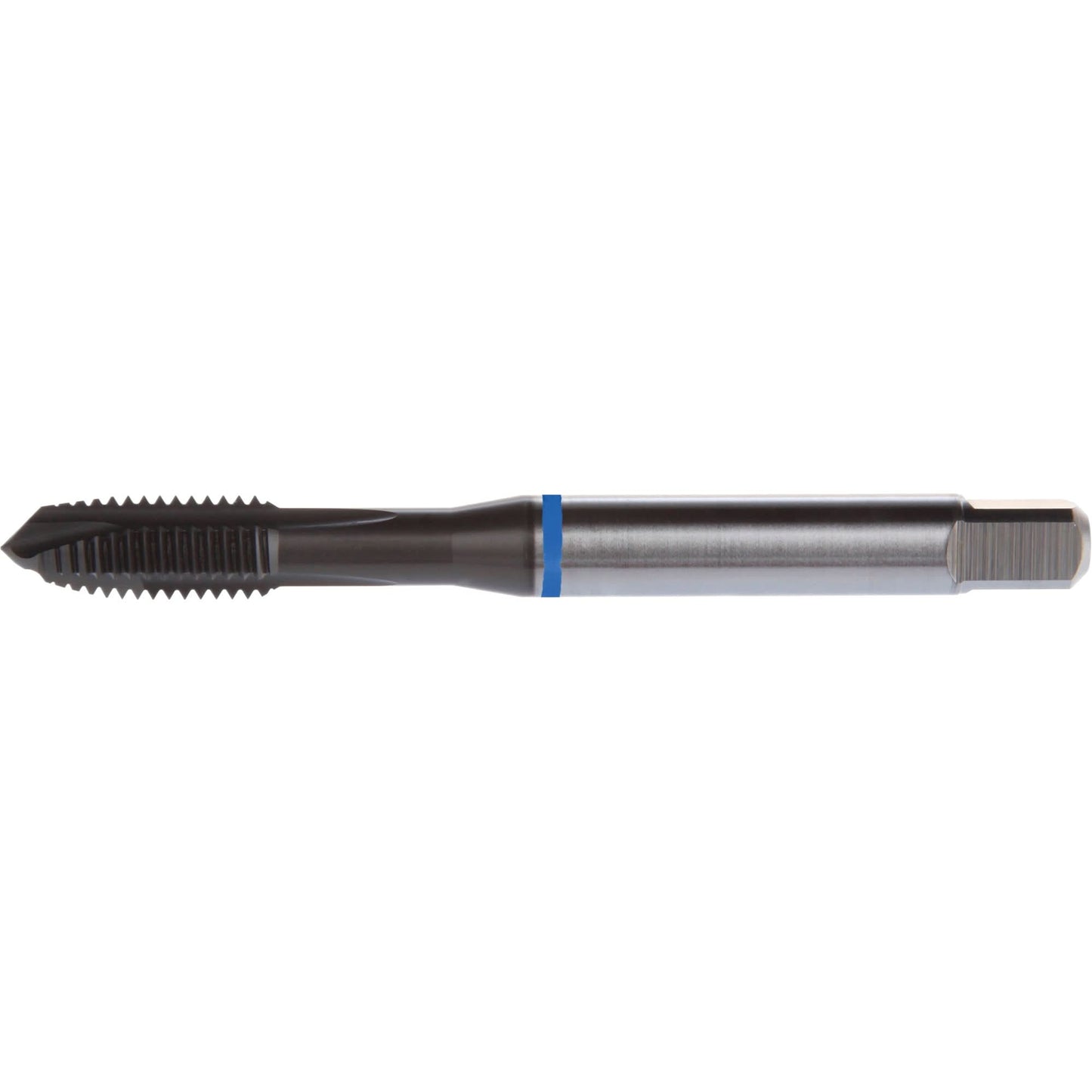 Blue Shark Spiral Point Tap, High Speed Cobalt, 3/8"-16 Thread, 3.937" L