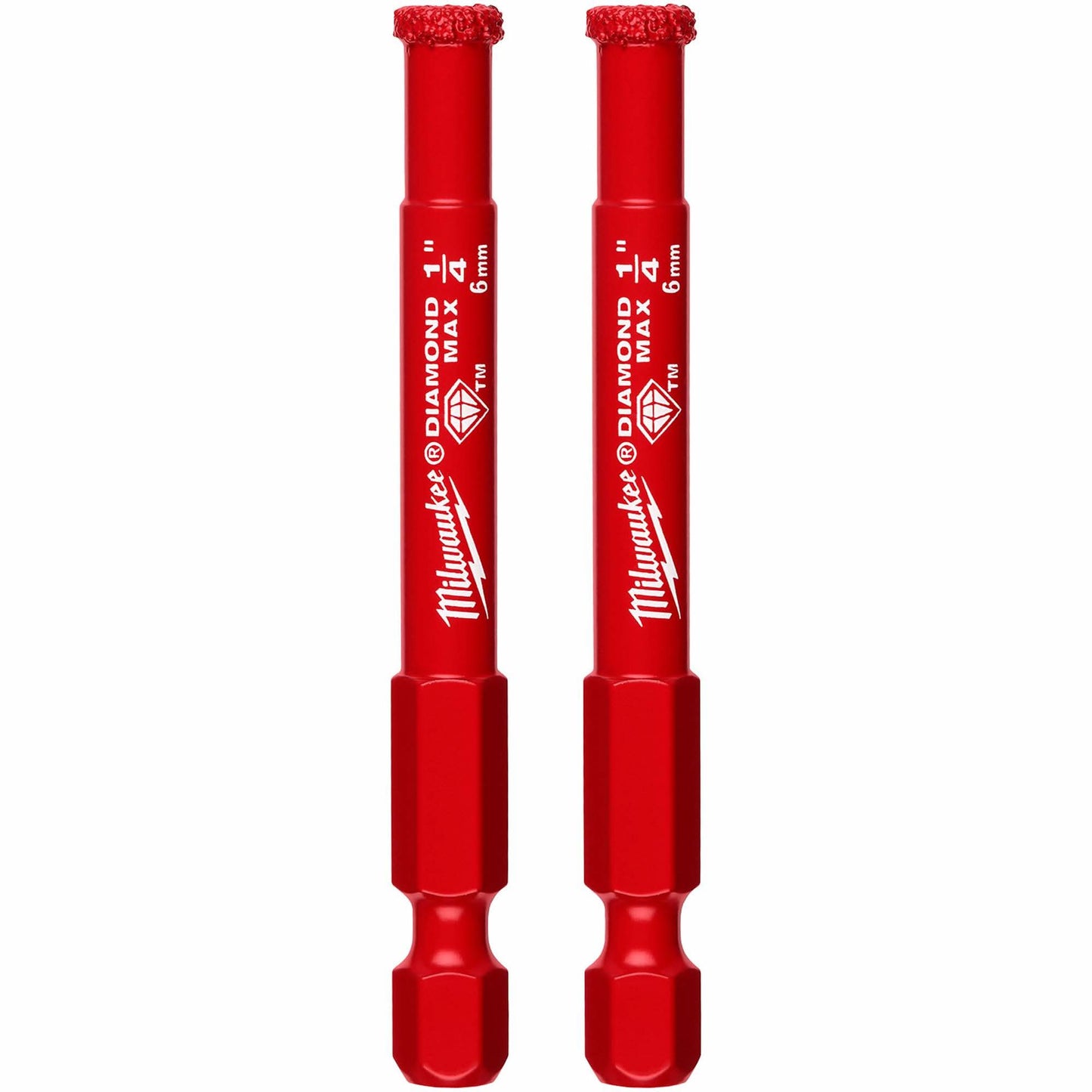 Diamond Max™ Hole Saw Bit, 1/4", 1-1/2" Depth of Cut, Diamond
