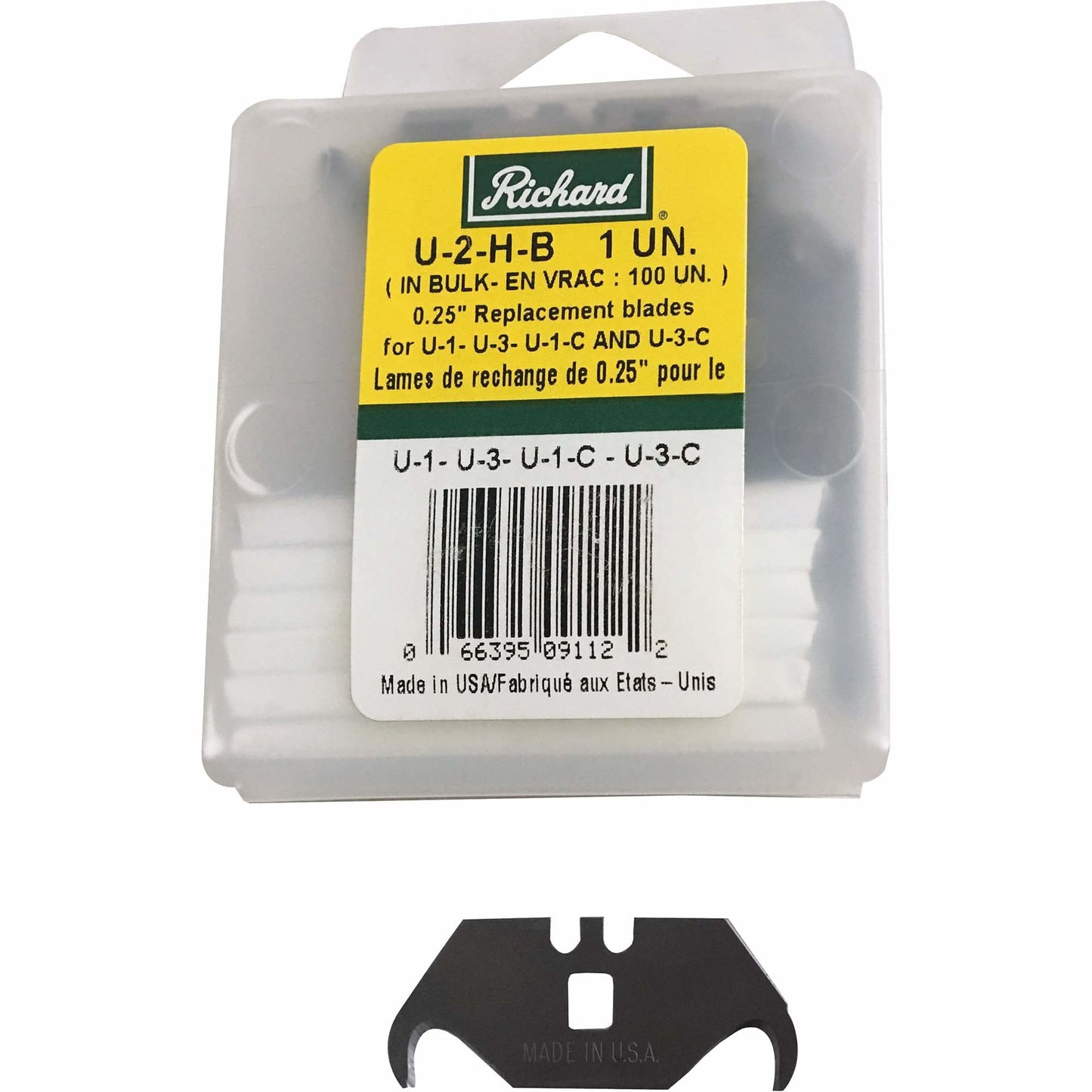Replacement Hooked Blade, Single Style