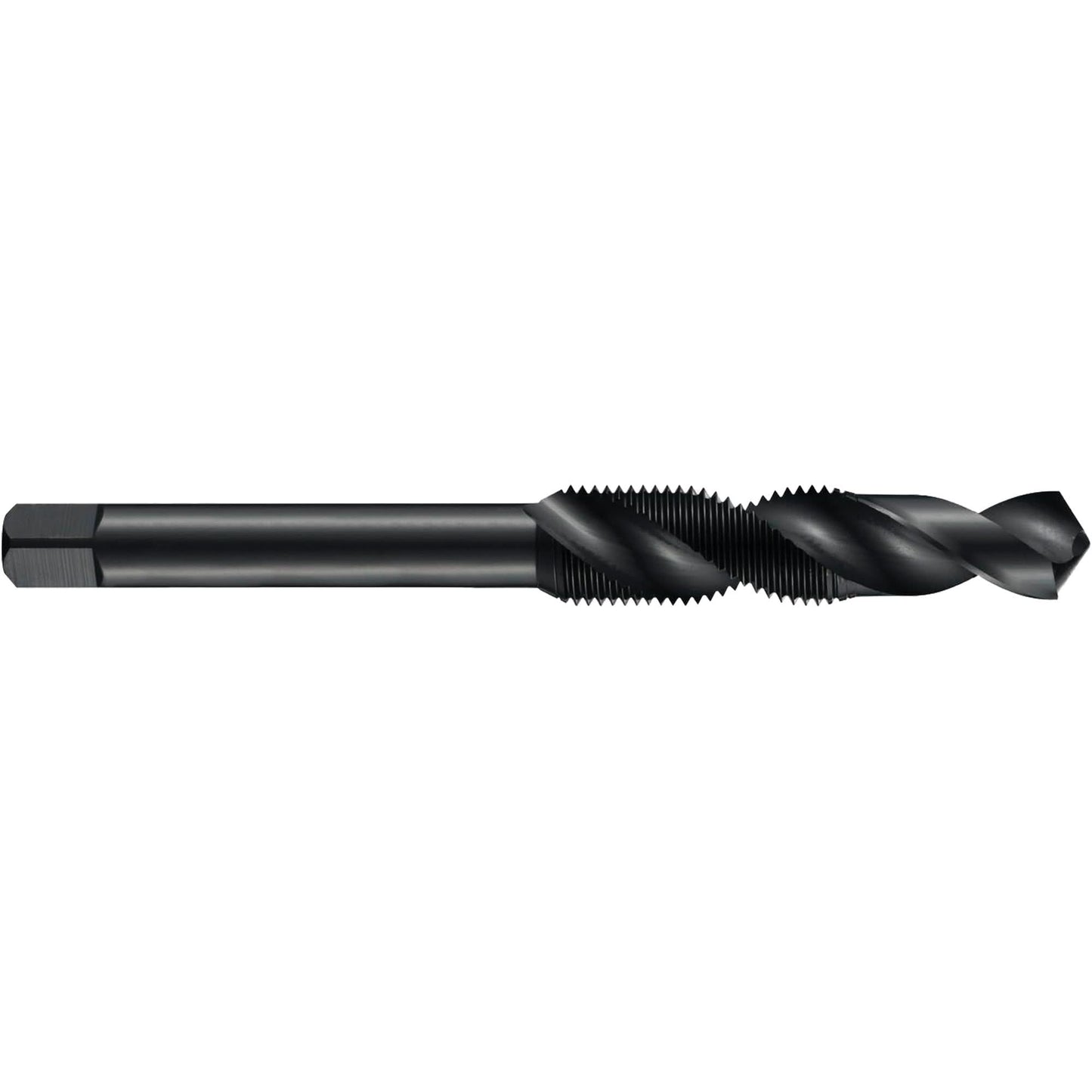 Spiral Flute Combination Tap, 10-32, High Speed Steel