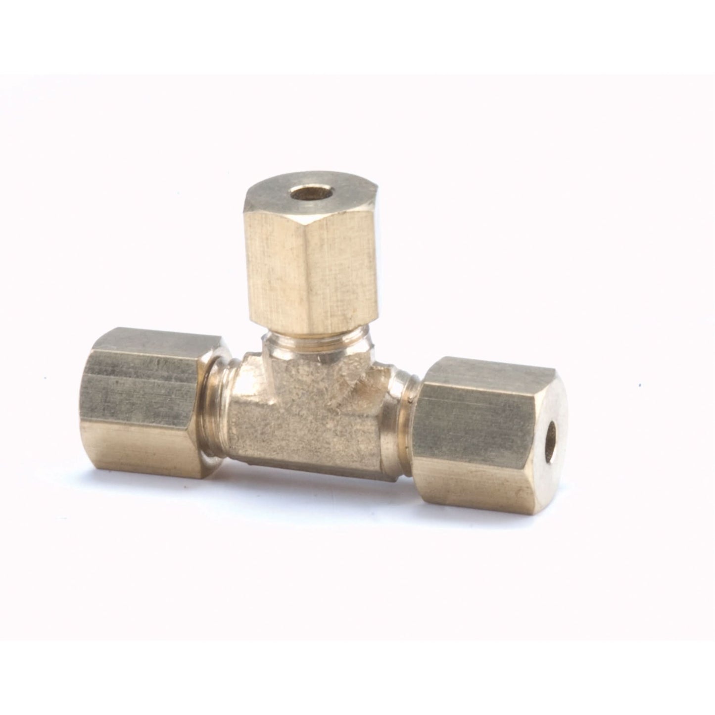 Compression Tees - Tube All Ends, 3/8" x 3/8" x 1/4"