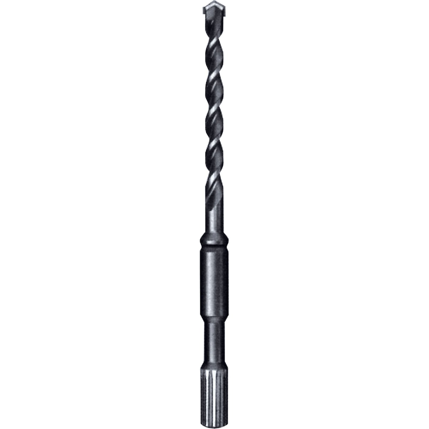 Heavy-Duty 4-Cutter Bit, 1-3/8", Spline Shank, Carbide