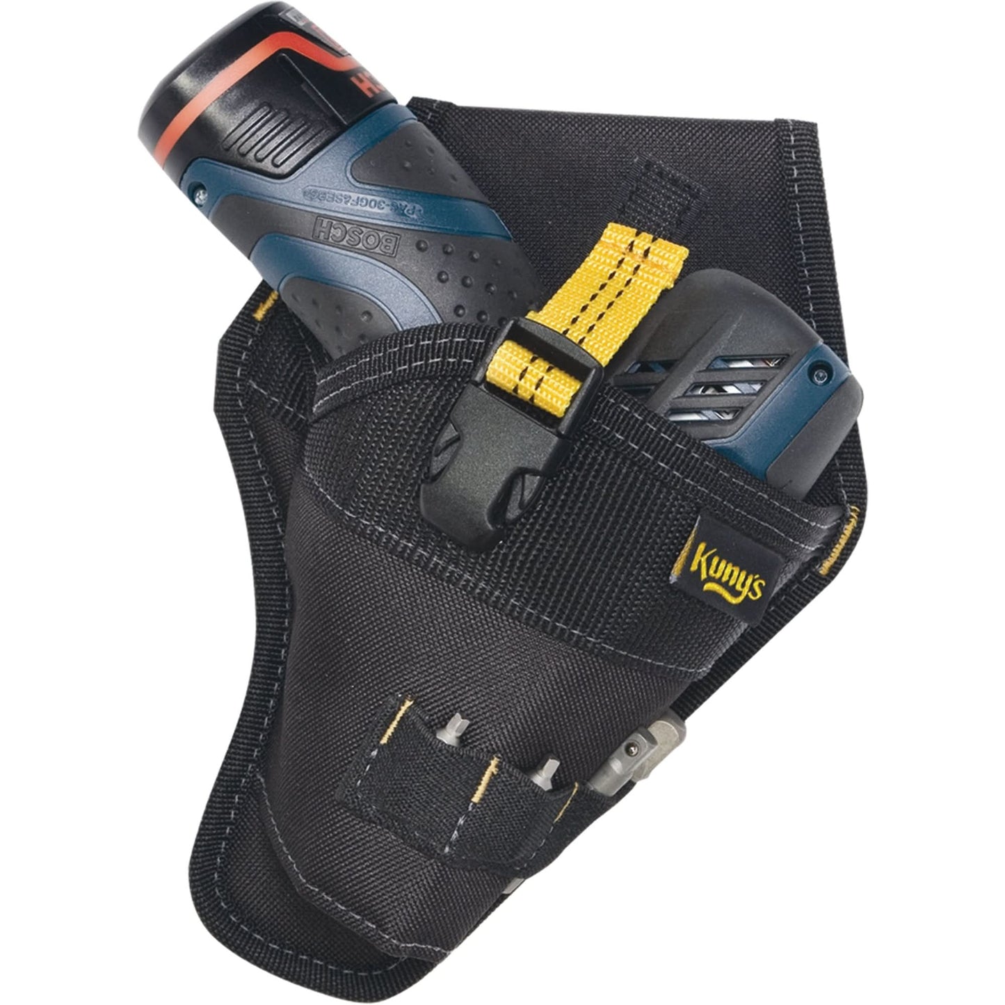 Étui de tournevis à chocs, support d'outil sans fil, polyester, 1 poche