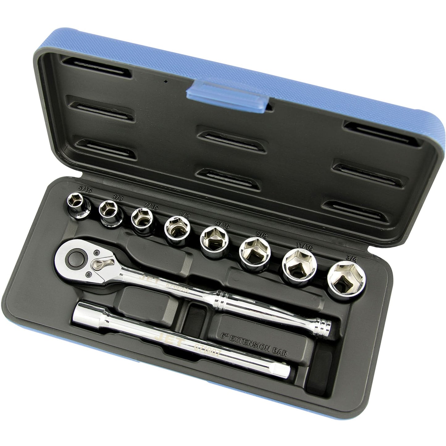 SW3811-6 SAE Socket Wrench Set, 11 Pcs, 3/8" Drive Size