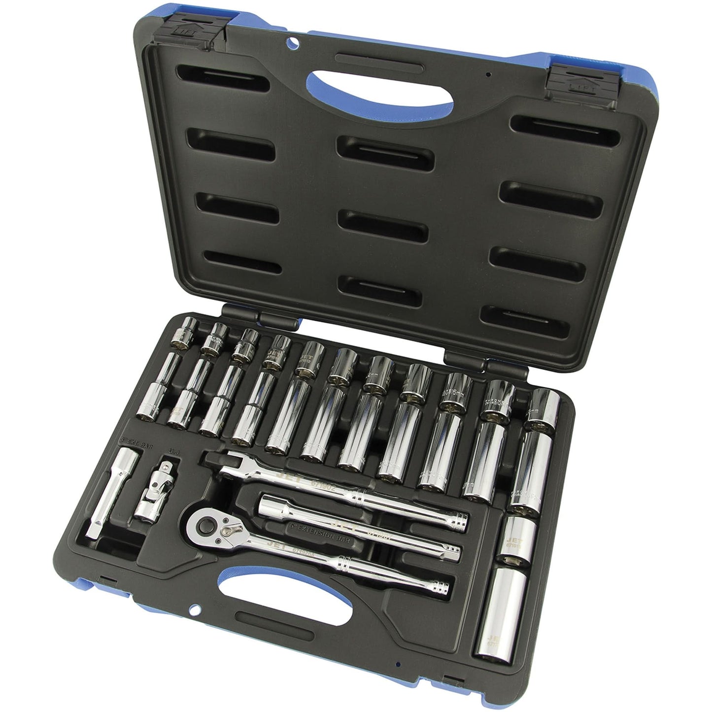 SW3830M-6 Metric Socket Wrench Set, 30 Pcs, 3/8" Drive Size, Deep