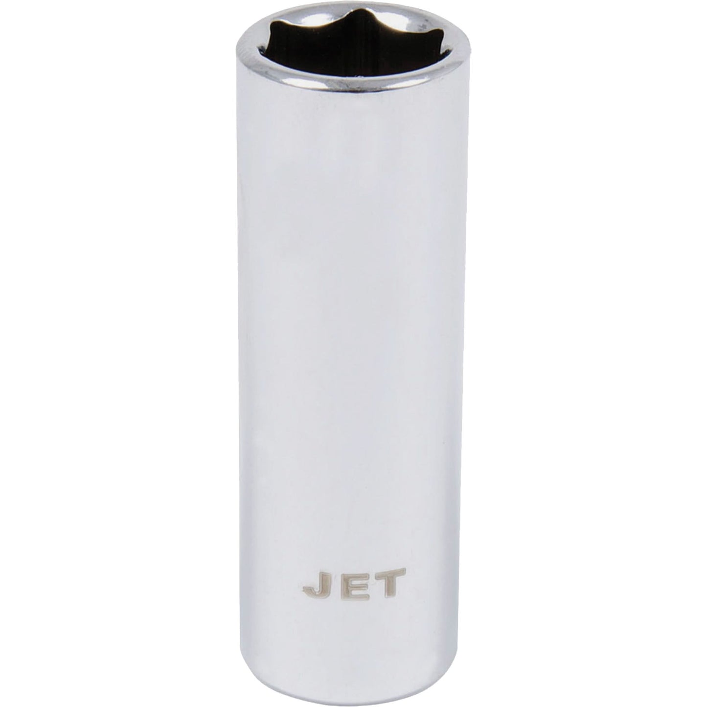 Chrome Socket, 16 mm, 1/2" Drive, 6 Points, Deep