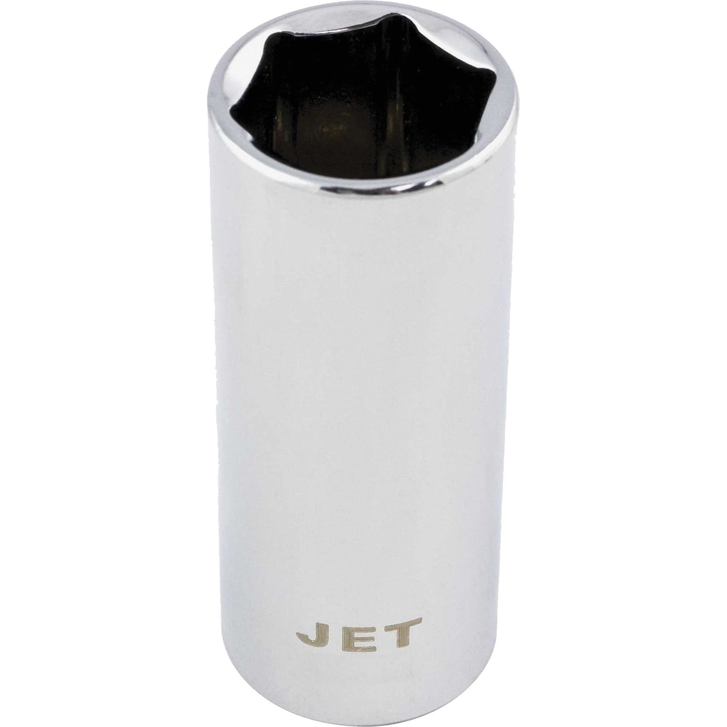 Chrome Socket, 1/2", 3/8" Drive, 6 Points, Deep