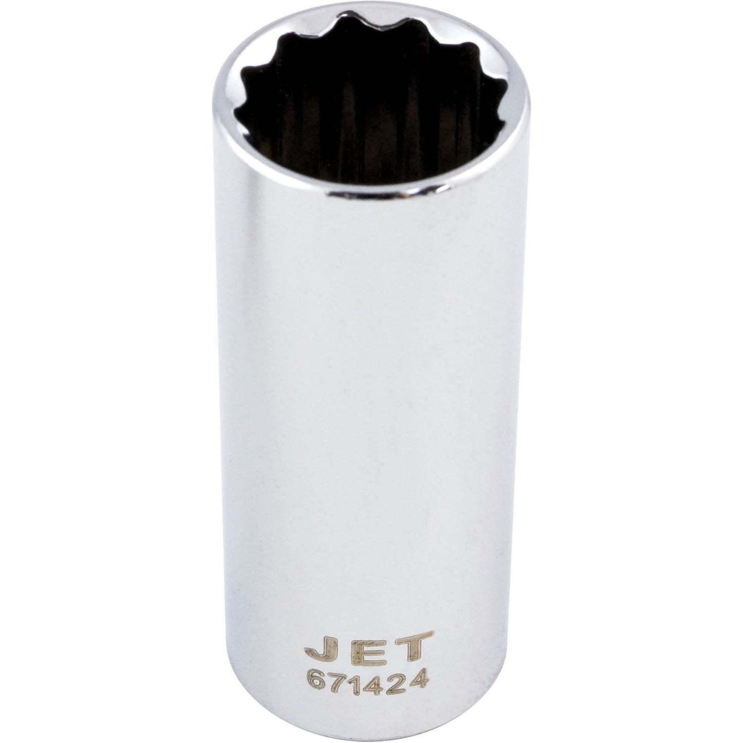 Chrome Socket, 3/4", 3/8" Drive, 12 Points, Deep