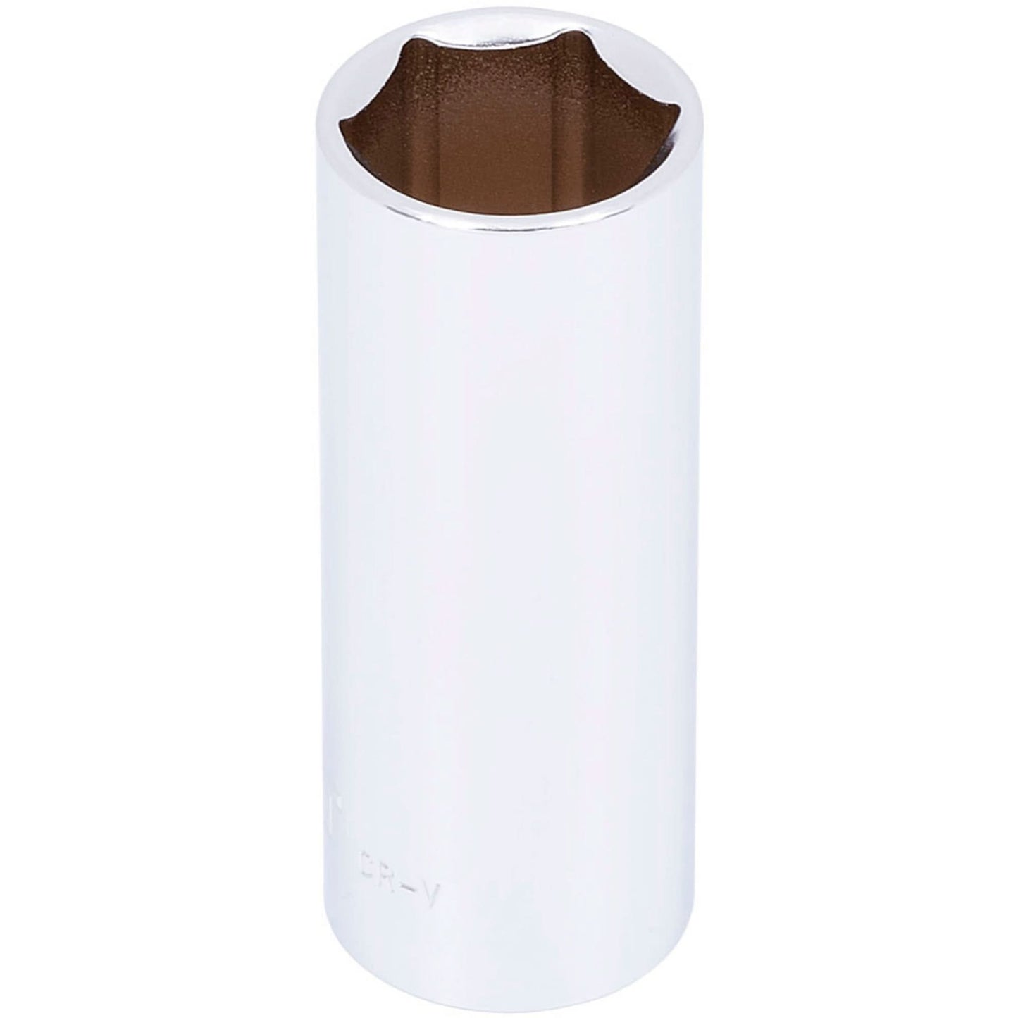 Chrome Socket, Impact/Power, 3/4", 1/2" Drive, 6 Points, Deep