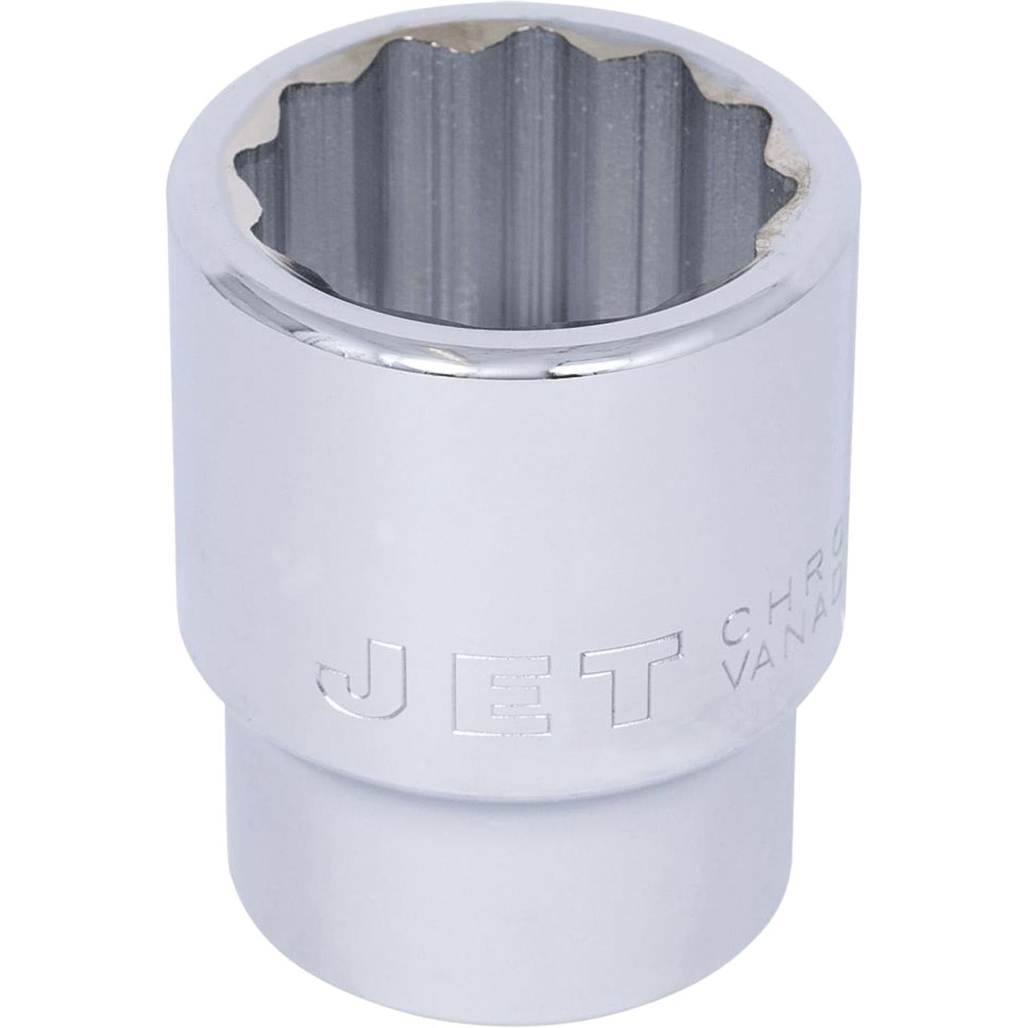 Chrome Socket, 1-1/2"2", 1" Drive, 12 Points