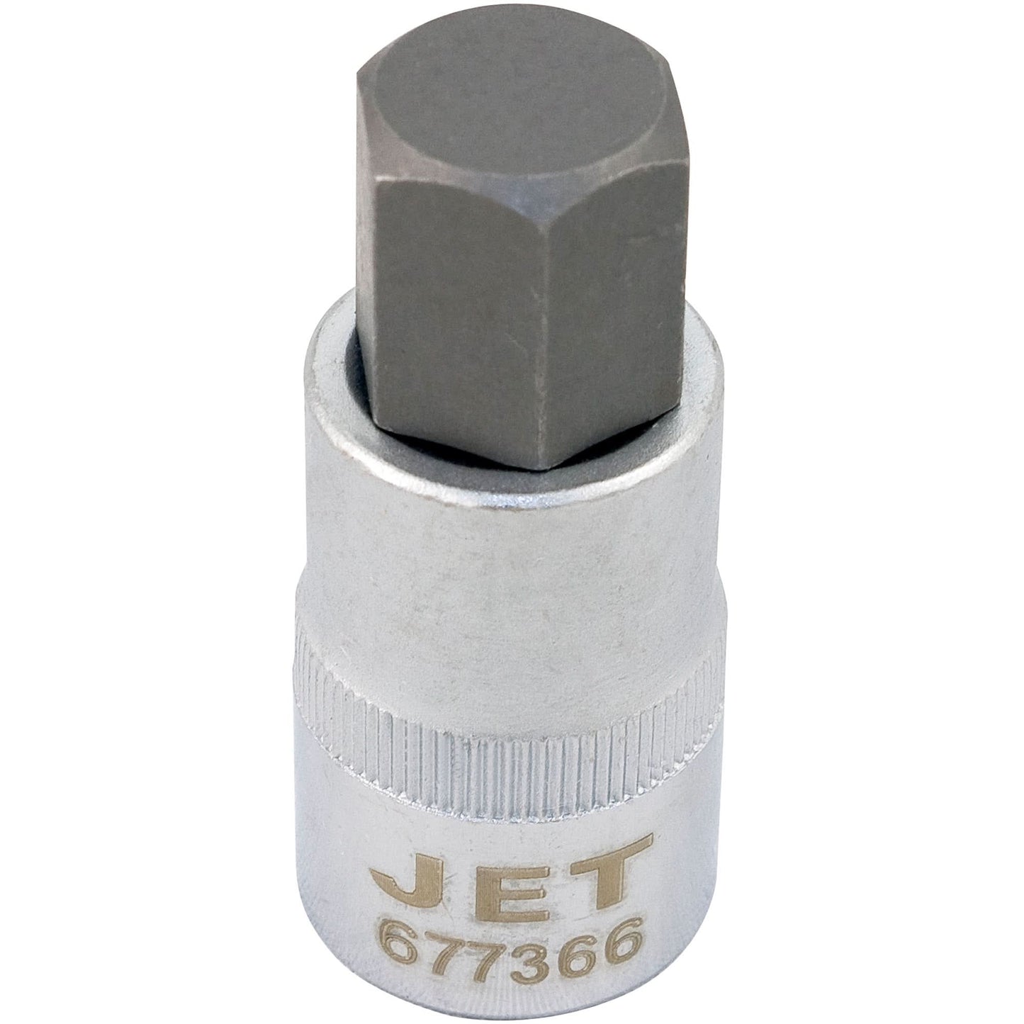 Bit Socket, Hex, 16 mm x 2" L, 1/2" Drive