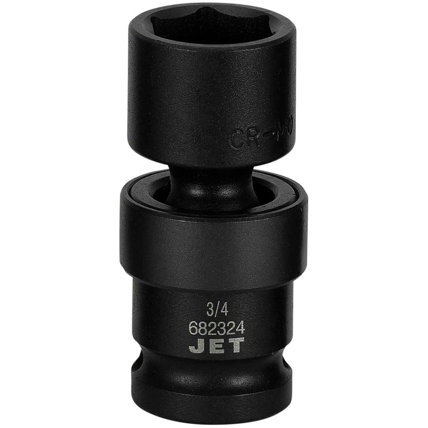 Universal Socket, Impact, 3/4", 1/2" Drive, 6 Points