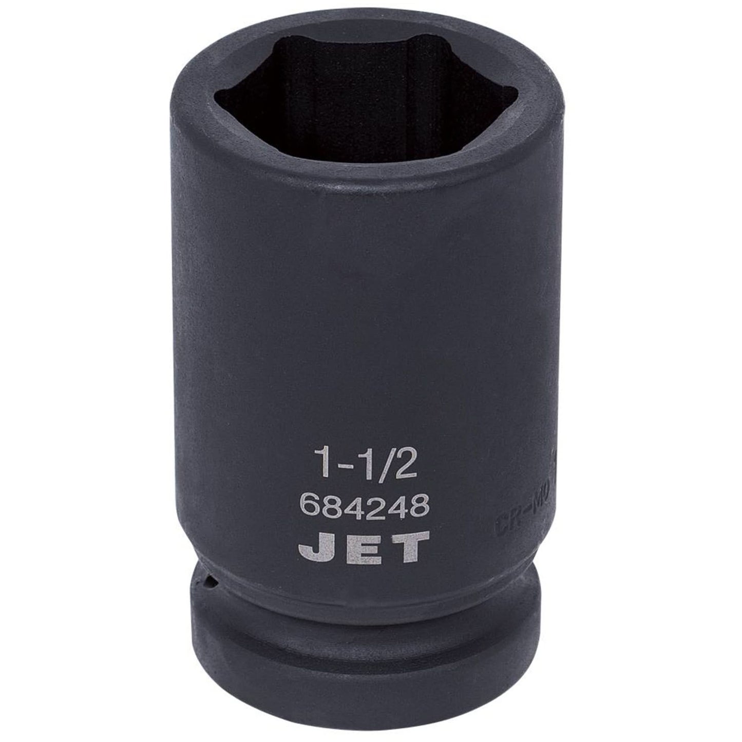 Socket, Impact, 1-1/2", 1" Drive, 6 Points, Deep