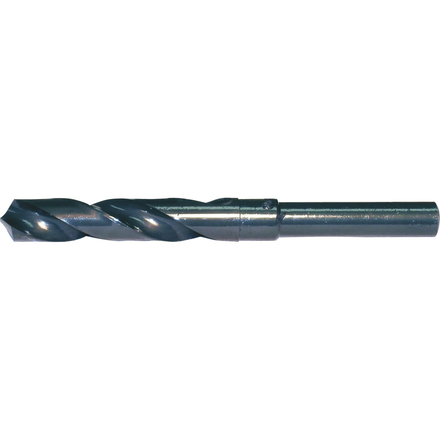 1/2" Reduced Shank Drill Bit, 13 mm, High Speed Steel, 3-1/8" Flute, 118° Point