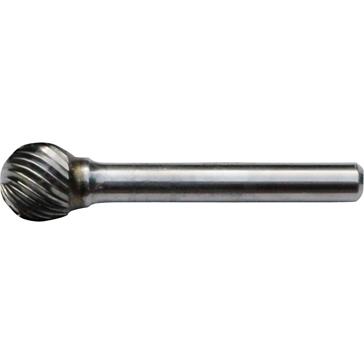 Solid Carbide Burrs - Ball Shape, 1/2" Dia., 1/4" Shank
