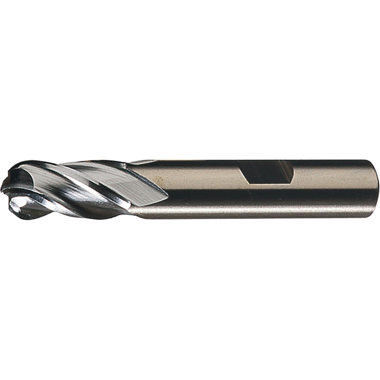 Centre Cutting Ball Nose Single End Finishers, 3/4" Dia., 4 Flutes, High Speed Steel