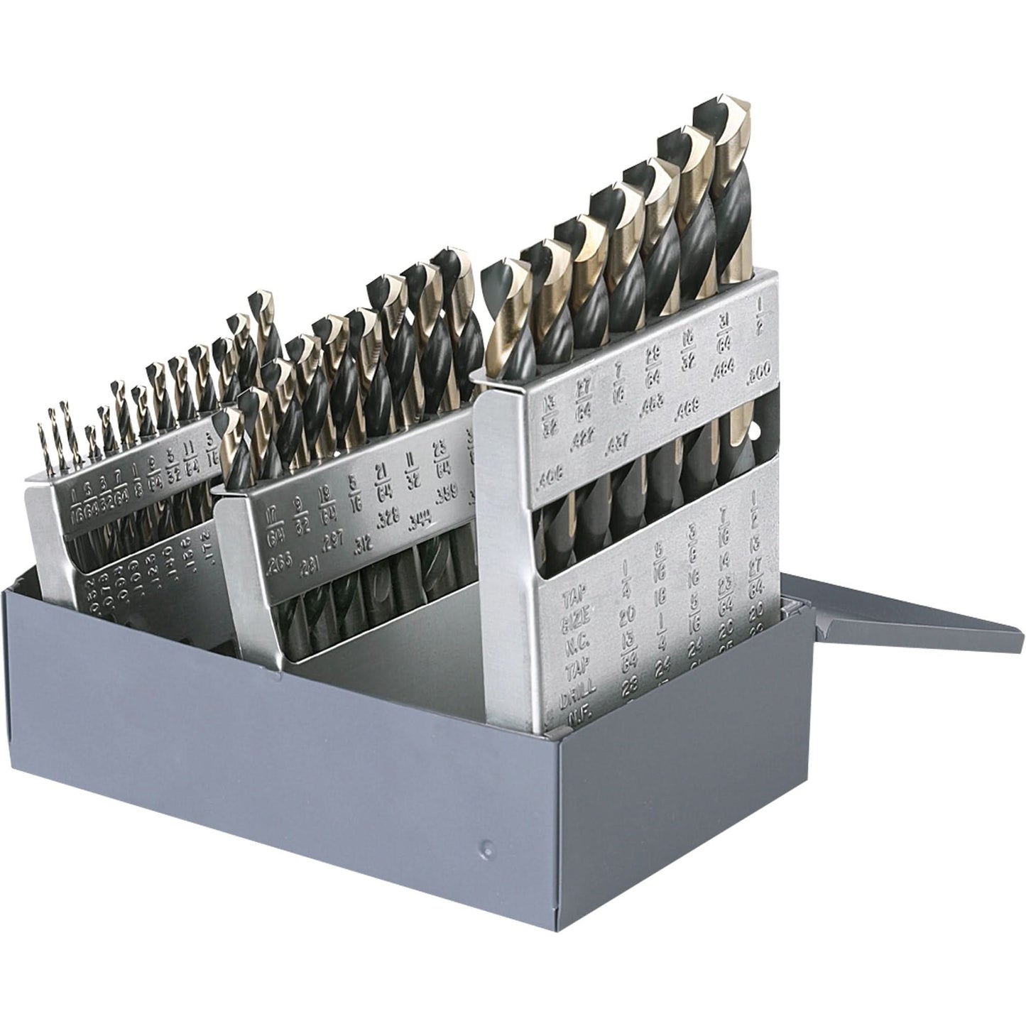 Drill Sets, 60 Pieces, High Speed Steel