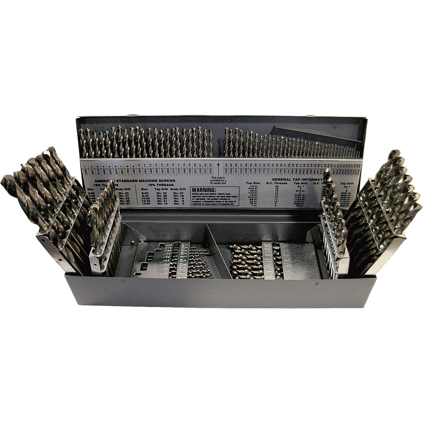 Drill Sets, 115 Pieces, Cobalt