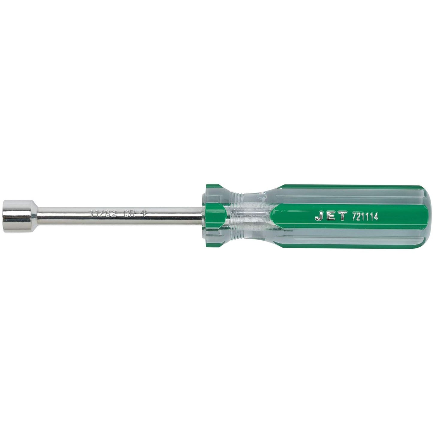 Jumbo Handle Nut Driver, 11/32" Drive, 3-1/2" L, Non Magnetic