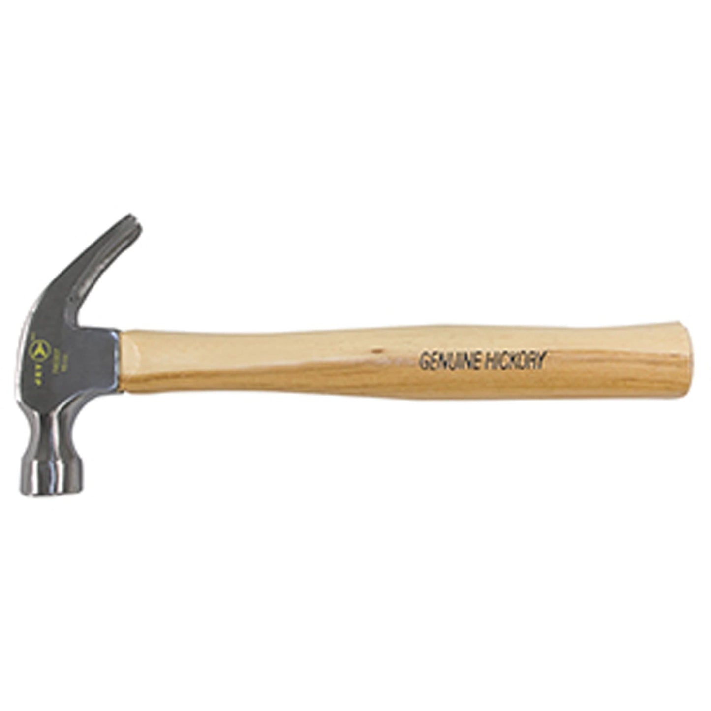 Hickory Handle Claw Hammer, 16 oz., Wood Handle, 13" L