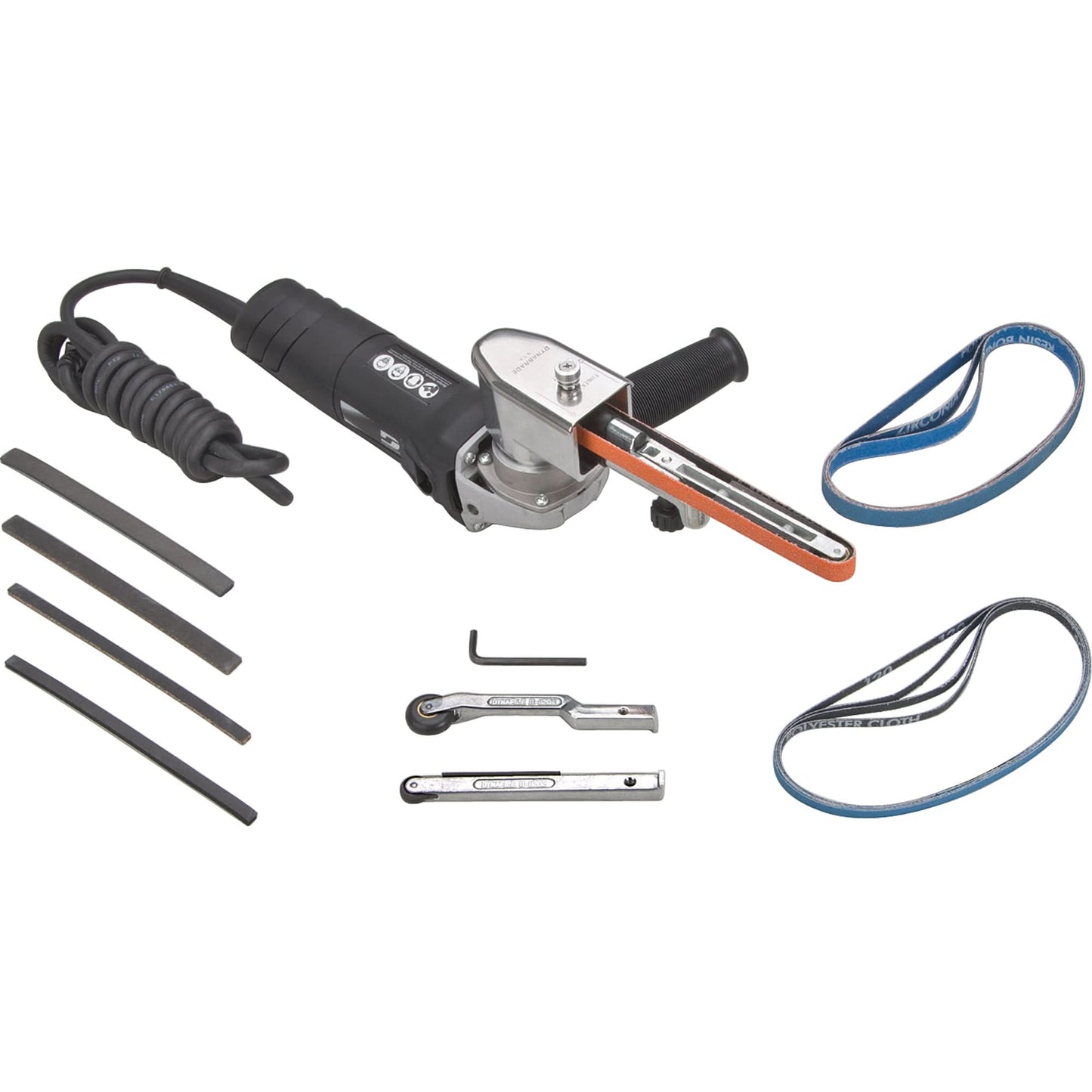 Electric Dynafile® II Abrasive Belt Machines, 1/8" - 3/4"
