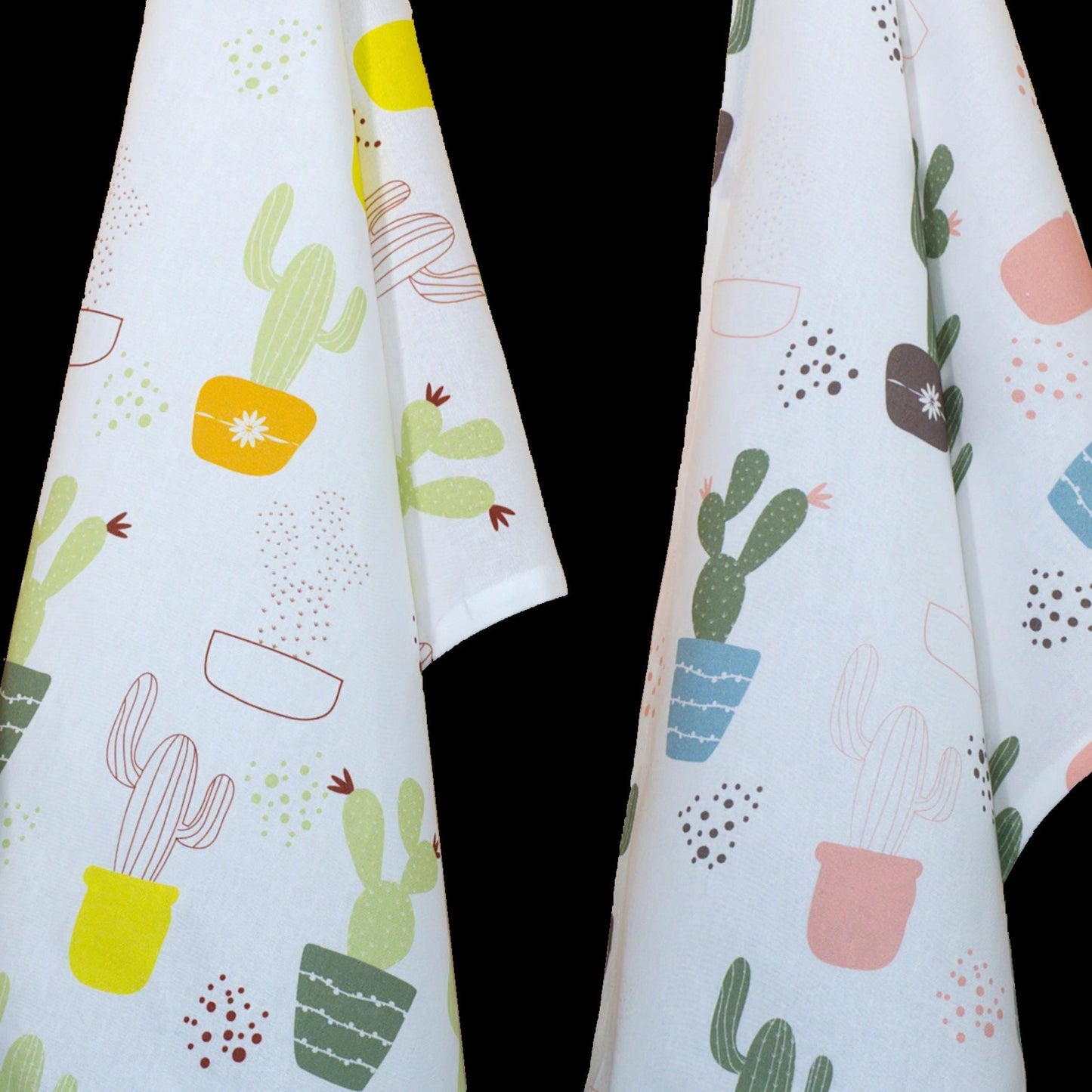 It's a Thorny Issue: 3 Colorful Cacti Towels