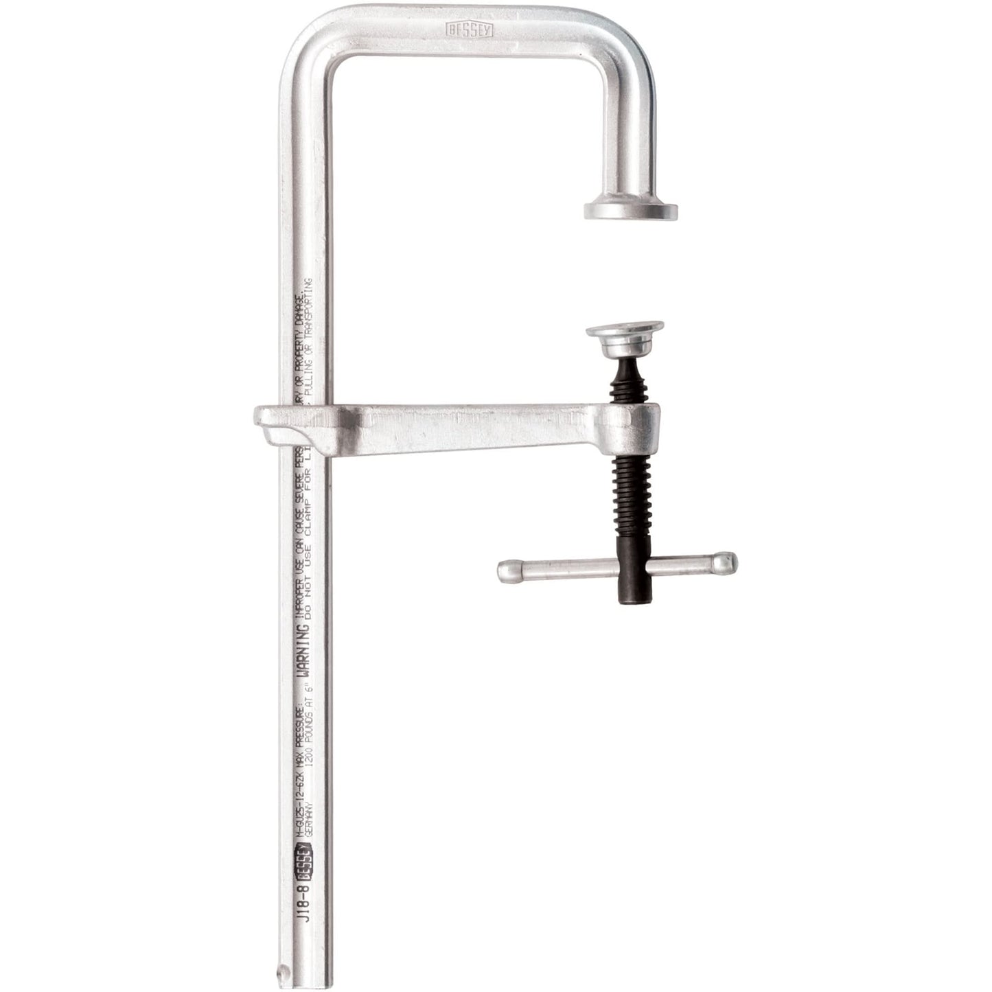Step-Over Steel Clamps, 10" (254 mm), 880 lbs. Clamp Force