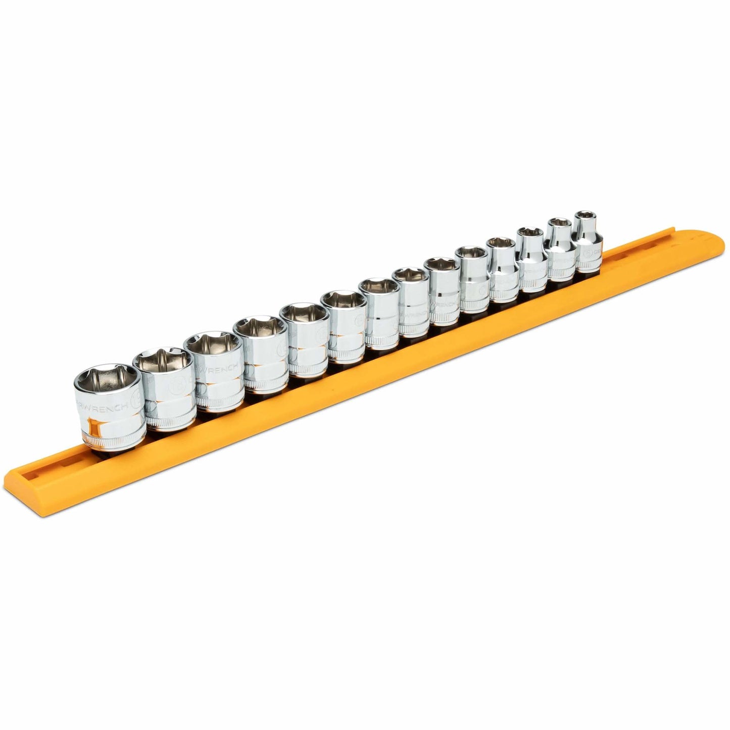 6-Point Metric Socket Set, 14 Pcs, 3/8" Drive Size
